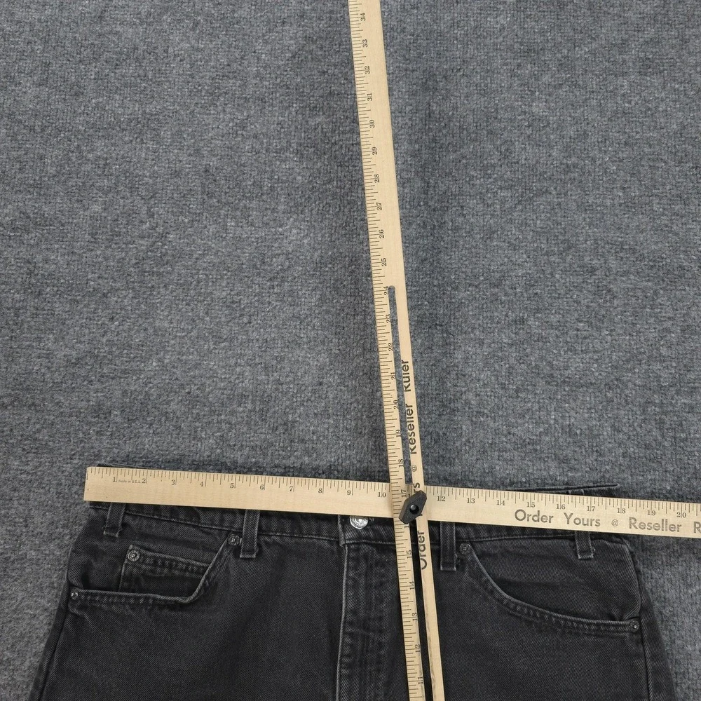 Vintage Levis Jeans Mens‎ 36x32 Black Denim 550 Relaxed Orange Tab 90s USA